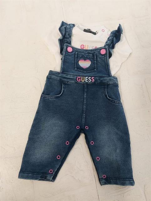 SALOPETTE GUESS A3RG01K6YW0-G011 JEANS MORBIDO NEO