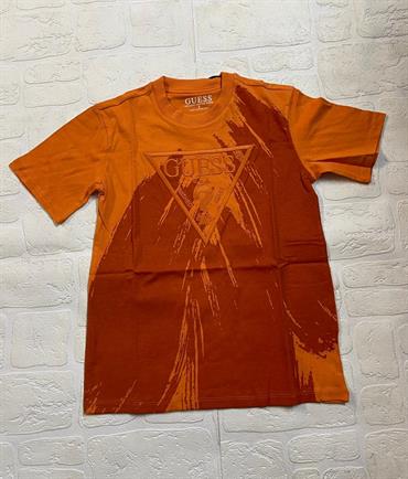 T/SHIRT GUESS  L3GI02K8HM0-A306 JUNIOR ARANCIONE