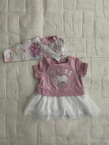 COMPLETO GUESS MAGLIA+LEGGINGS A3RG17KA6W3-A40I ROSA NEO