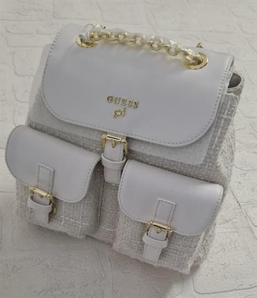 ZAINO GUESS J3RZ05WFEG0-F1P5 JUNIOR BIANCO E ORO