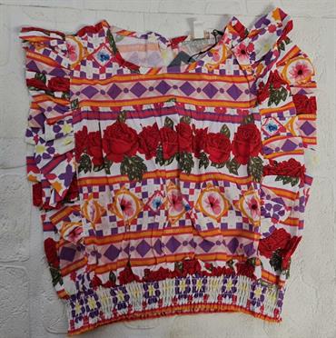 BLUSA GUESS J3GH03WFBN0-P4X3 FANTASIA ROSE JUNIOR