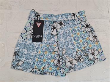 PANTALONCINO GUESS K3GD06WFBN0-PN20 FANTASIA AZZURRO BABY