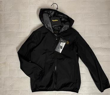 GIACCA REFRIGWEAR RW273 CON CAPPUCCIO NERO JUNIOR
