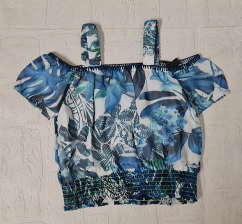 CANOTTA GUESS J3GH00WA2T0-P78R JUNIOR FIORI AZZURRI