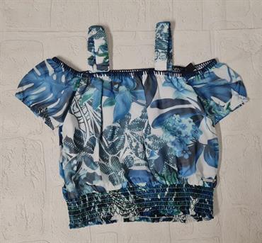 CANOTTA GUESS J3GH00WA2T0-P78R JUNIOR FIORI AZZURRI