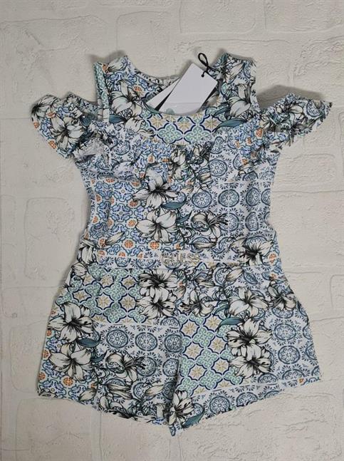 TUTINA GUESS K3GK23K6YW1-PN20 BABY FANTASIA FIORI AZZURRI