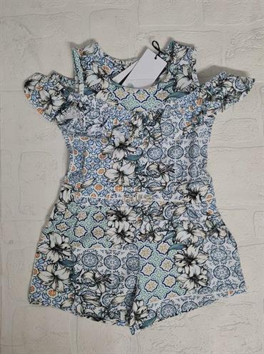 TUTINA GUESS K3GK23K6YW1-PN20 BABY FANTASIA FIORI AZZURRI