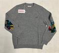 MAGLIONCINO SUN68 K33309 GRIGIO TOPPE COLOR BABY