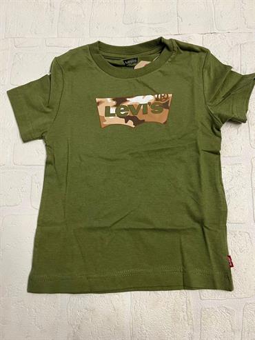 T-SHIRT MC LEVI'S 8EH888 VERDE MILITARE BABY