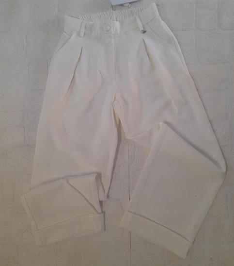 PANTALONE MET ME303 JIUNIOR BIANCO PINCES