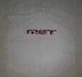 T-SHIRT MC MET ME306 JUNIOR BIANCA LOGO MACULATO