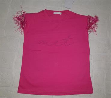 T-SHIRT MC MET 371 JUNIOR FUCSIA PIUME