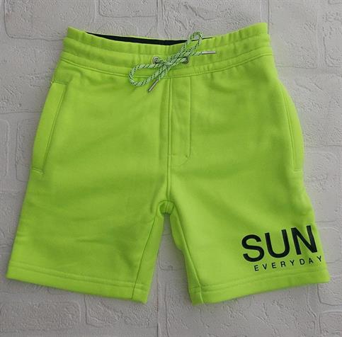 SHORT DI TUTA SUN68 F33338 GIALLO FLUO BABY