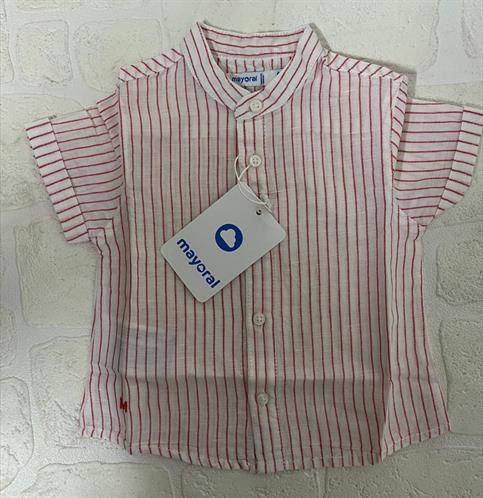CAMICIA MC MAYORAL 1112 NEO RIGHE ROSSE