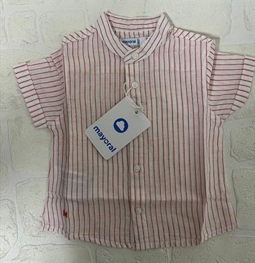 CAMICIA MC MAYORAL 1112 NEO RIGHE ROSSE
