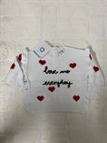 MAGLIA MAYORAL 1364 NEO BIANCO CUORI ROSSO