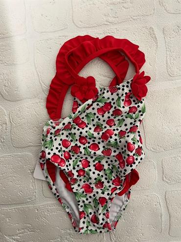 COSTUME INTERO MAYORAL 1785 NEO BIANCO FRUTTA POIS