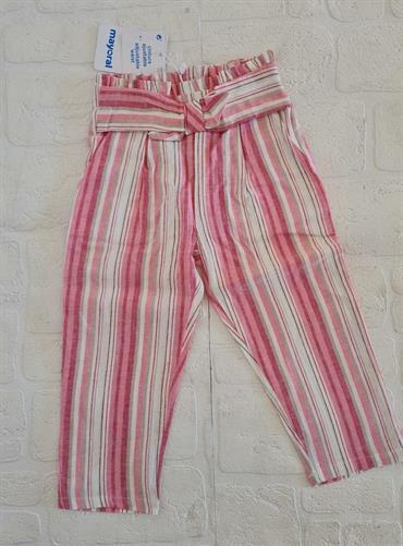 PANTALONE MAYORAL 3505 RIGHE CON CINTA ROSA BABY