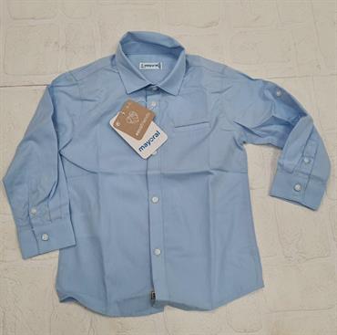 camicia ml mayoral 140 azzurro baby