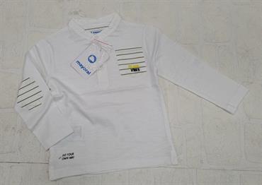 polo ml mayoral 3158 bianco coreana baby