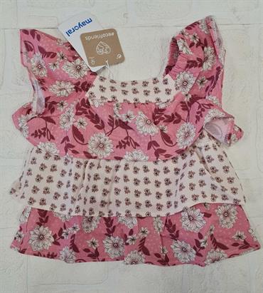 blusa mayoral 3137 stampa fiori peonia baby