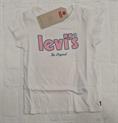 T-SHIRT LEVIS 3EH133-W5I BABY BIANCA LOGO ROSA