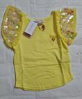 T-SHIRT MC ANGEL'S FACE LOUISE GIALLO LIMONE BABY