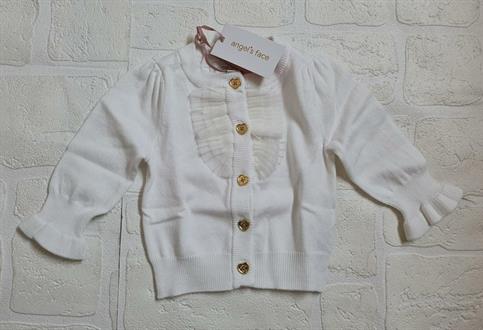 CARDIGAN ANGEL'S FACE PIA BABY BIANCO NEO
