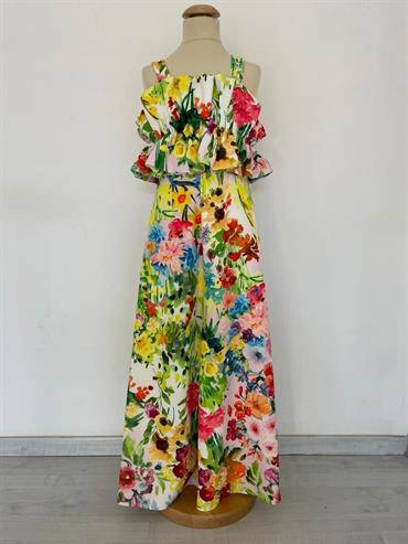 TUTA ABEL&LULA 5238 JUNIOR FIORI COLORATI