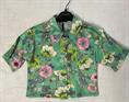 CAMICA MC J'AIME' 4469G VERDE FANTASIA FIORI JUNIOR