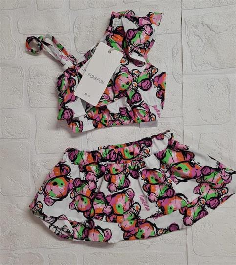 TOP+GONNA FUNFUN FNNCM14563 NEO STAMPA ORSETTI MULTICOLOR