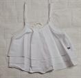 TOP FUNFUN FNJSO14191 JUNIOR BIANCO BALZE BRETELLINE