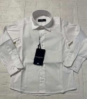 CAMICIA M&F MF3350B BABY BIANCA