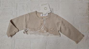 cardigan tricot mayoral 1361 dorato lurex neo