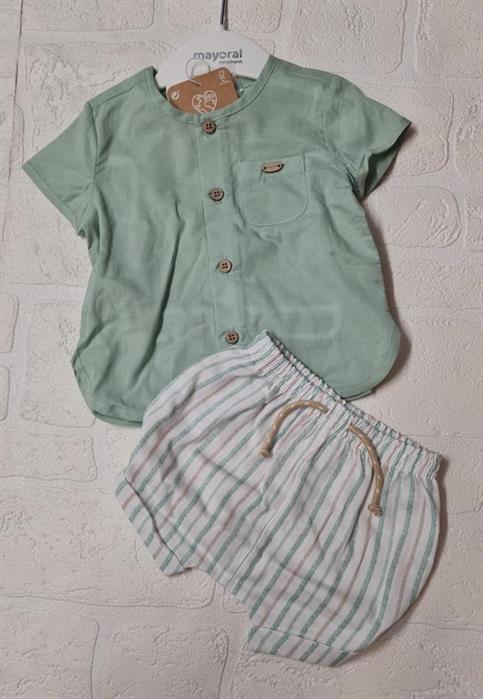 coordinato 2pz mayoral 1252 verde acqua neo