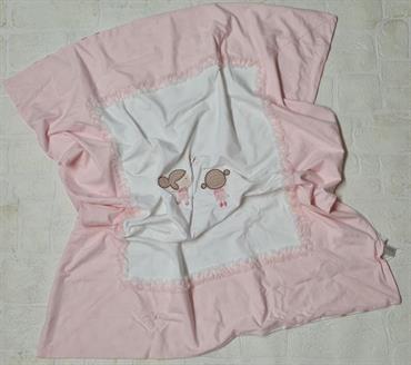 copertina ricamata mayoral 9250 rosa neo