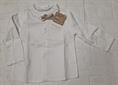 camicia mayoral 1190 bianco papillon beige neo