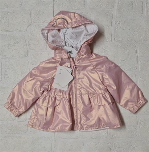 giacca a vento mayoral 1401 rosa reversibile neo