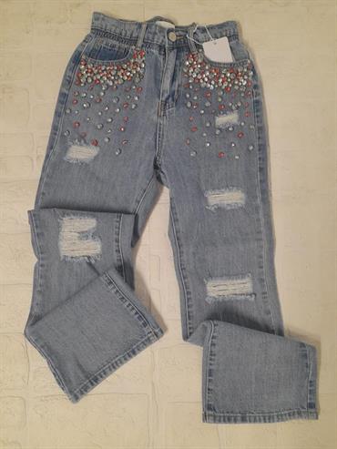 JEANS ZAMPA STRASS MET ME257 JEANS JUNIOR