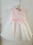 ABITO BABY F2852 BIANCO ROSA NEO