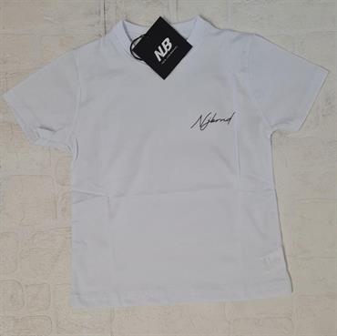 T-SHIRT M/C NEW JOB BRAND TSJ85 BIANCO BABY/JUNIOR