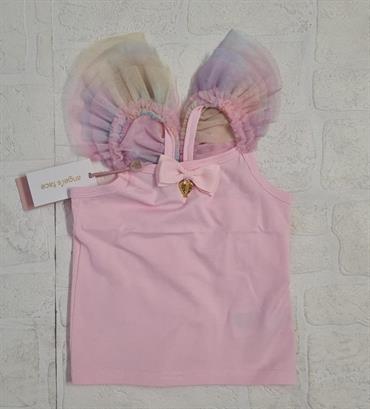 CANOTTA ANGEL'S FACE FLOSSY BABY ROSA E MULTICOLOR