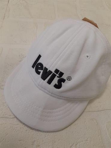 CAPPELLINO LEVI'S 6A8539 BIANCO VISIERA NEO