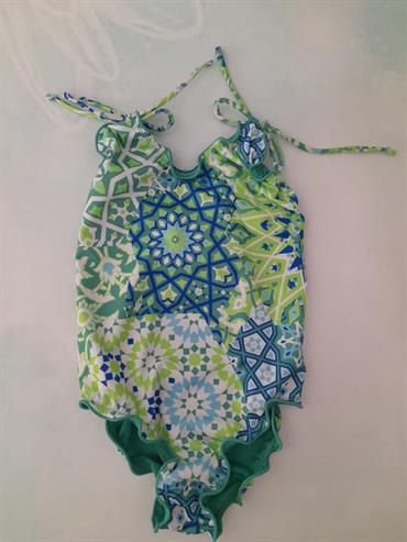 costume intero faak FJ23-1502U verde fantasia baby/junior