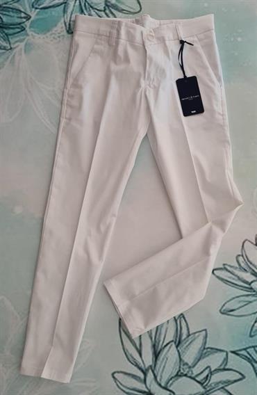 PANTALONE M&F MF1280R LUNGO BIANCO JUNIOR