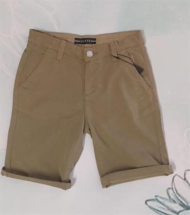 SHORT GUESS K3GK11WEHW3-A60Y JUNIOR VERDE MILITARE