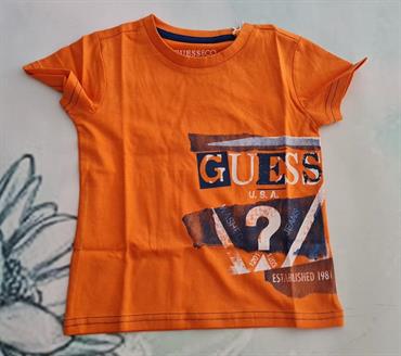 t-shirt basic mc n3gi01k8hm0-a306 arancione baby