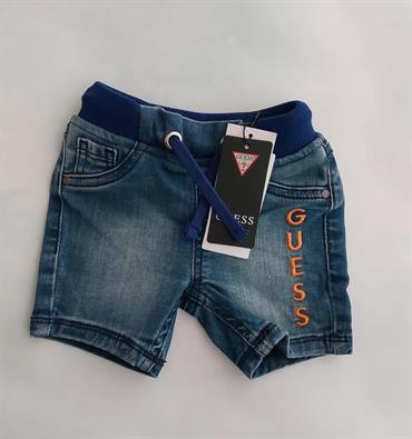 SHORT GUESS N3GD10D4CAO NEO LOGO ARANCIO