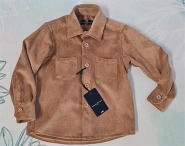 CAMICIA M&F MF3357B BABY CAMMELLO VELLUTO