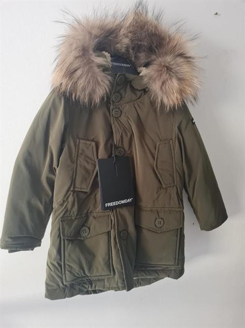 PARKA FREEDOMDAY IFRJB4929AF112 DECKER BABY/JUNIOR MILITARE